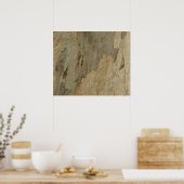 Baumrinde III Natürliche Abstrakte Textur Poster (Küche)