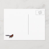 Baumrinde III Natürliche Abstrakte Textur Postkarte (Rückseite)