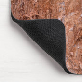 Baumrinde in einem Wald Mousepad (Ecke)