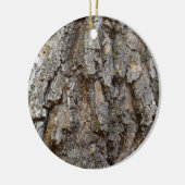 Baumrinde IV Abstrakte Natur Keramik Ornament (Links)