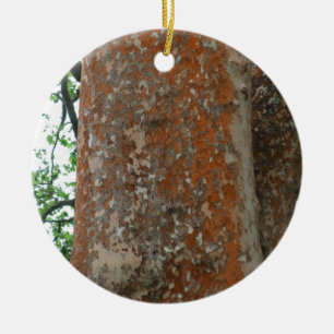 Baumrinde Keramikornament