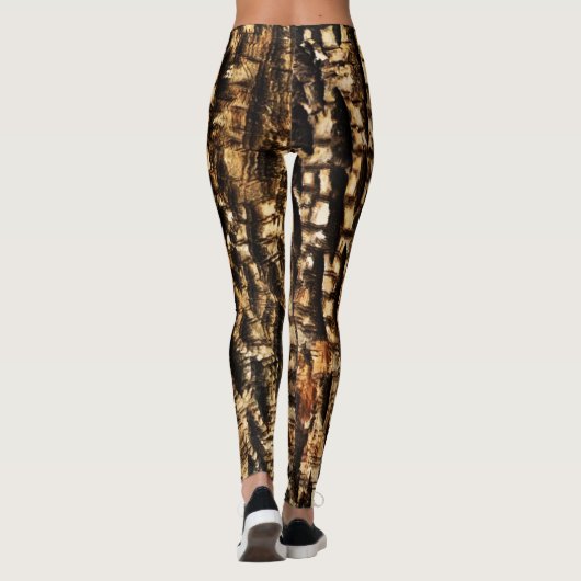 Baumrinde-Leggings Leggings (Rückseite)
