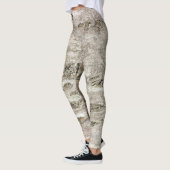Baumrinde-Muster Leggings (Links)