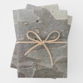 Baumrinde-Muster Packpapier-Blatt Geschenkpapier Set (Beispiel)
