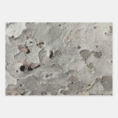 Baumrinde-Muster Packpapier-Blatt Geschenkpapier Set (Vorderseite 2)