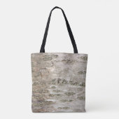 Baumrinde-Muster Tasche (Rückseite)