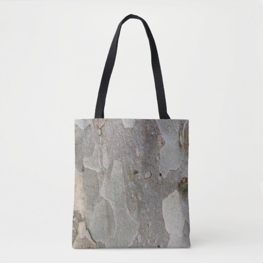 Baumrinde-Muster Totbeutel Tasche (Vorderseite)
