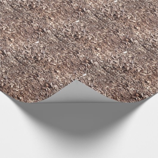 Baumrinde, Natur, braun Geschenkpapier (Ecke)