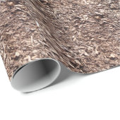 Baumrinde, Natur, braun Geschenkpapier (Rolleneckpunkt)