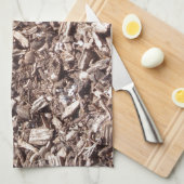 Baumrinde, Natur, braun Geschirrtuch (Viertel Falte)