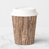 Baumrinde Pappbecher (Links)