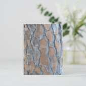 Baumrinde Postkarte (Stehend Vorderseite)