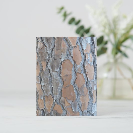 Baumrinde Postkarte (Stehend Vorderseite)