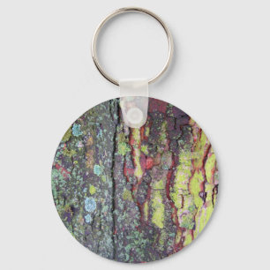 Baumrinde Schlüsselanhänger