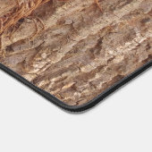 Baumrinde Schreibtischunterlage (Ecke)