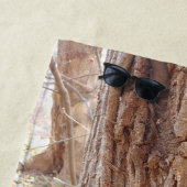Baumrinde Strandtuch (Beispiel)