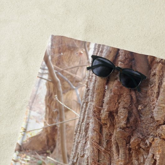 Baumrinde Strandtuch (Beispiel)