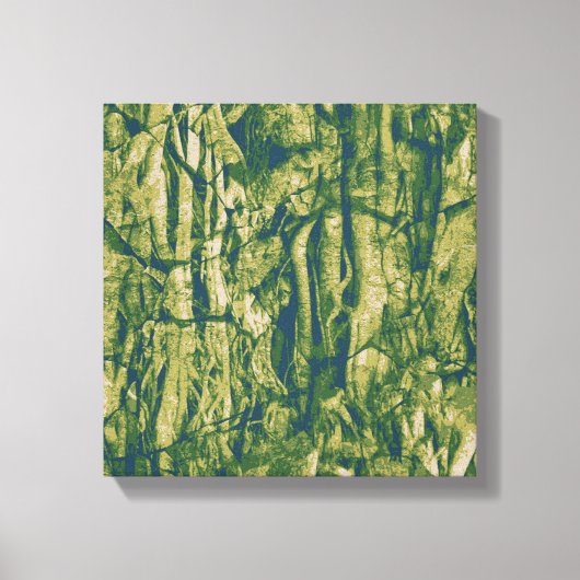 Baumrinde-Tarnmuster Leinwanddruck (Vorderseite)