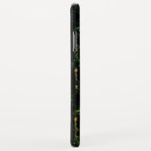 Baumrinde unter grünem Hammerglas Case-Mate iPhone Hülle (Hinten/Rechts)