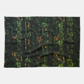 Baumrinde unter grünem Hammerglas Geschirrtuch (Horizontal)