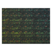 Baumrinde unter grünem Hammerglas Tischdecke (Vorderseite (Horizontal))