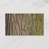 Baumrinde Visitenkarte (Rückseite)