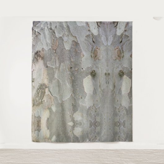 Baumrinde Wandteppich (Vorderseite)