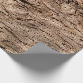 Baumrinde-Wrapping-Papier Geschenkpapier (Ecke)