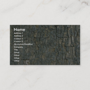 Baumrindebeschaffenheit Visitenkarte