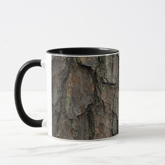 Baumrinden-Fotomug Tasse (Links)