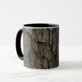 Baumrinden-Fotomug Tasse (Vorderseite Links)
