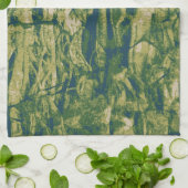 Baumrindetarnungsmuster Geschirrtuch (Gefaltet)