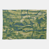 Baumrindetarnungsmuster Geschirrtuch (Horizontal)
