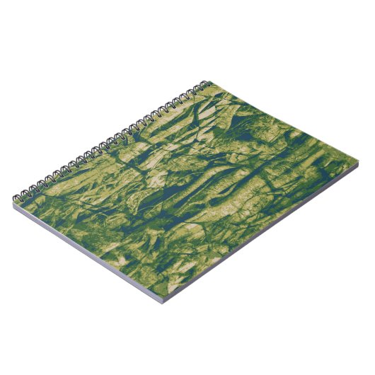 Baumrindetarnungsmuster Notizblock (Linke Seite)