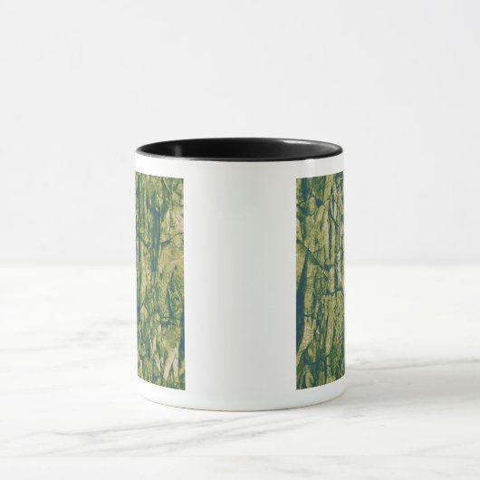 Baumrindetarnungsmuster Tasse (Zentrum)