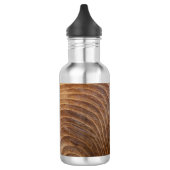 Baumringe Edelstahlflasche (Links)