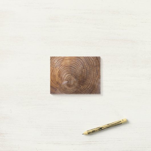 Baumringe Post-it Klebezettel (Auf Schreibtisch)