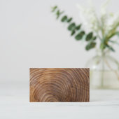 Baumringe Visitenkarte (Stehend Vorderseite)