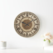 Baumringe Wanduhr (Zuhause)