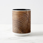 Baumringe Zweifarbige Tasse (Mittel)
