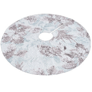 Baumrock Fleece Weihnachtsbaumdecke