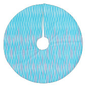 Baumrock Fleece Weihnachtsbaumdecke (Vorderseite)