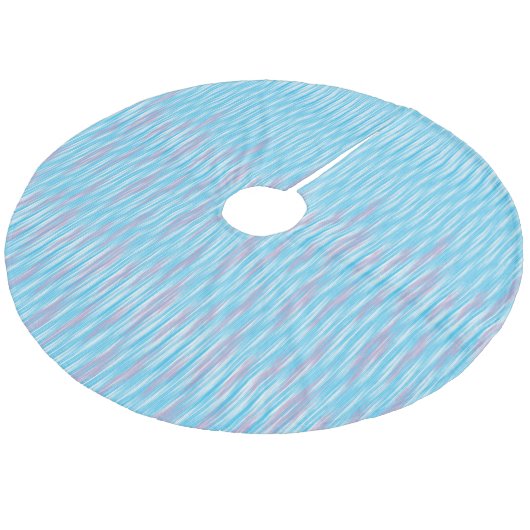 Baumrock Fleece Weihnachtsbaumdecke (Schrägansicht)