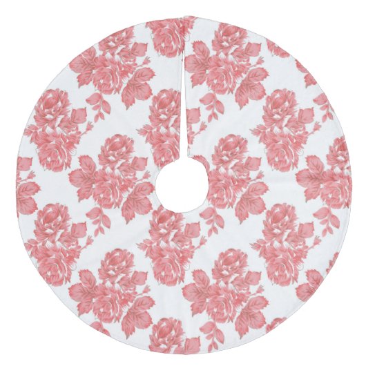 Baumrock Fleece Weihnachtsbaumdecke (Vorderseite)