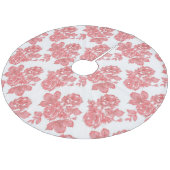 Baumrock Fleece Weihnachtsbaumdecke (Schrägansicht)