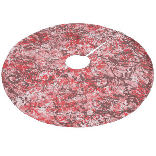 Baumrock Fleece Weihnachtsbaumdecke