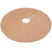 Baumrock Fleece Weihnachtsbaumdecke (Schrägansicht)