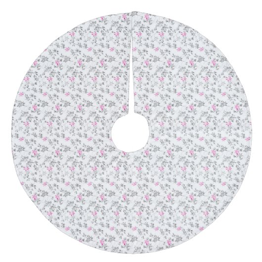 Baumrock Fleece Weihnachtsbaumdecke (Vorderseite)