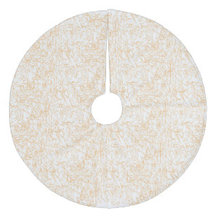 Baumrock Fleece Weihnachtsbaumdecke