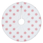 Baumrock Fleece Weihnachtsbaumdecke (Vorderseite)